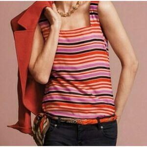 CAbi Spring Colors Tank Top Medium London Calling 3448